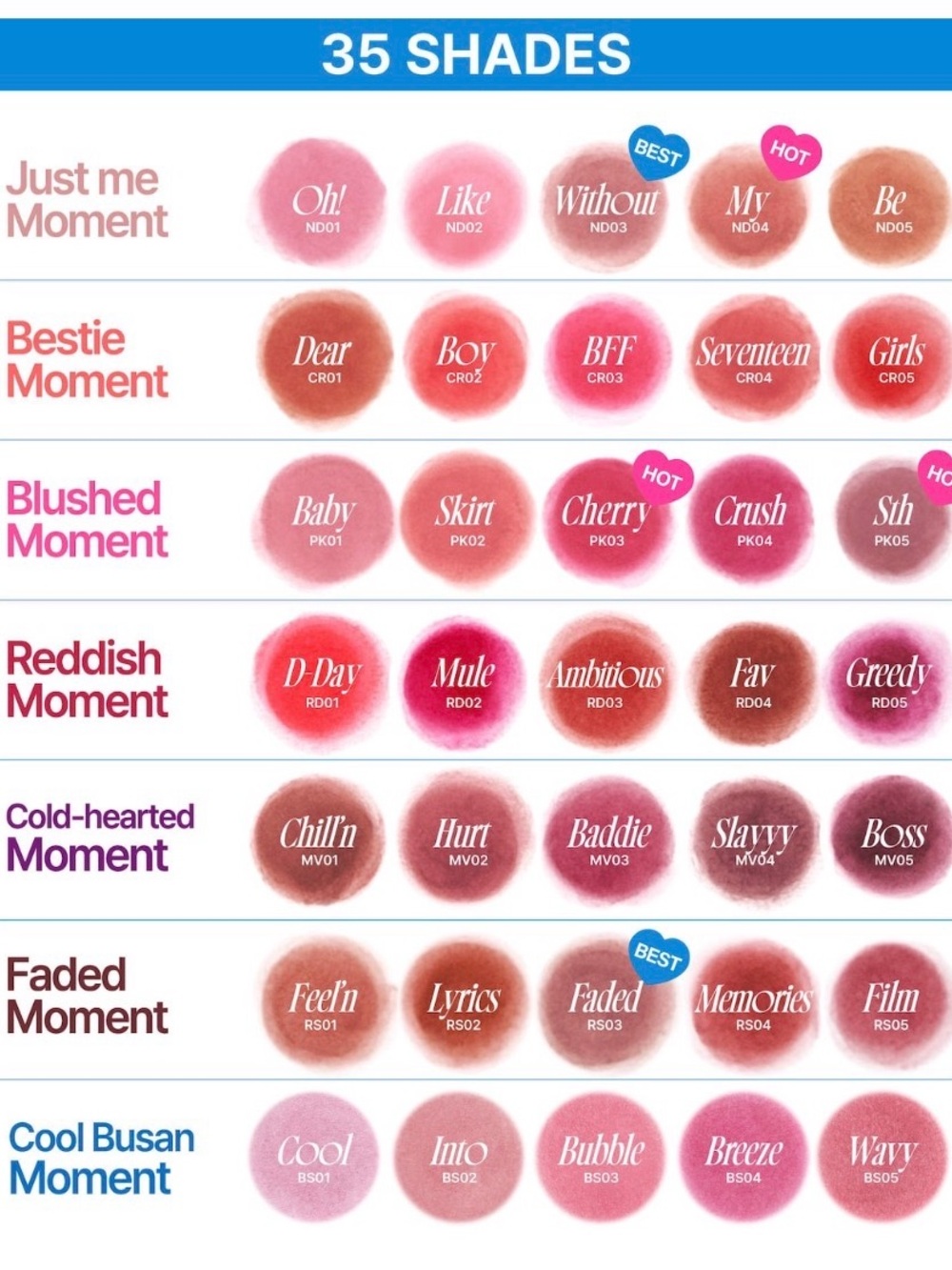 Fwee “BADDIE” Blurry Lip & Cheek Pudding Pot (BNIB) Cold-Hearted Moment - Picture 8 of 16